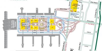 اٹلانٹا ہوائی اڈے کے ڈیلٹا ٹرمینل کا نقشہ